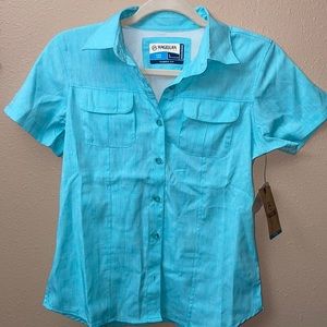 Girls NWT fishing shirt, large